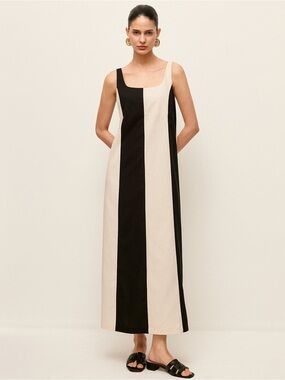 house of cb black dress long sleeve Marie-Louise Black Turtleneck Maxi Dress by House of CB main image 1